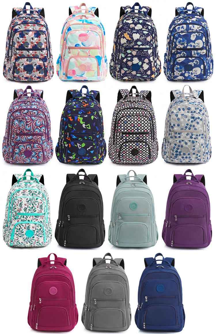 55L Lightweight Water-Resistant Backpack Outdoor Travel Bag