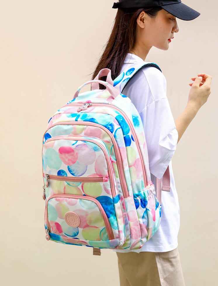 55L Lightweight Water-Resistant Backpack Outdoor Travel Bag