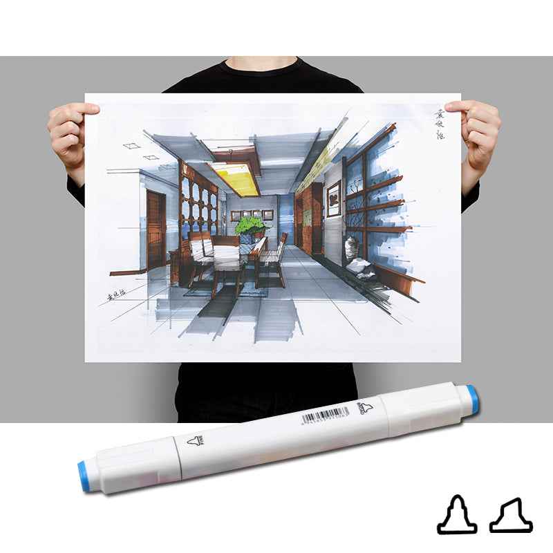 TouchFive Twin Markers 30 Color Animation Design Set - TTpen