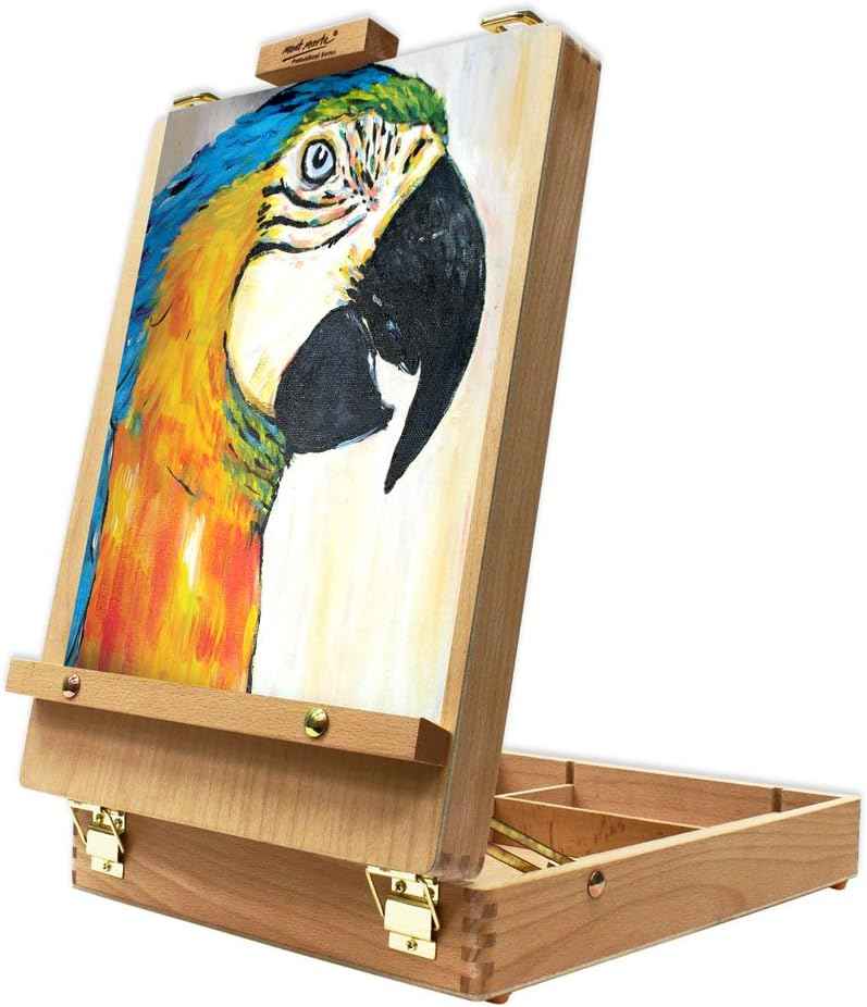 Mont Marte Tabletop Box Easel for Painting Beech Wood - TTpen