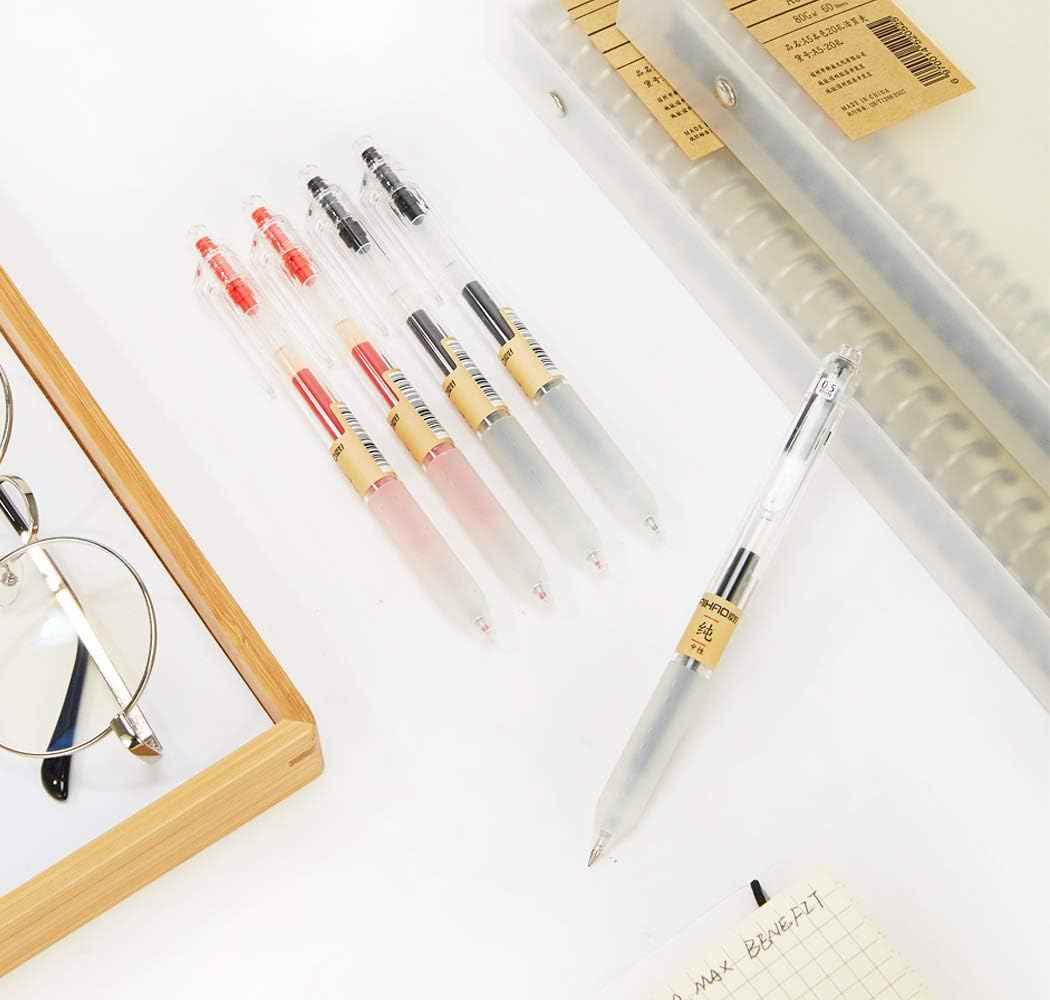 AIHAO Retractable Gel Ink Pens 0.5mm Fine Point 12-Pack - TTpen