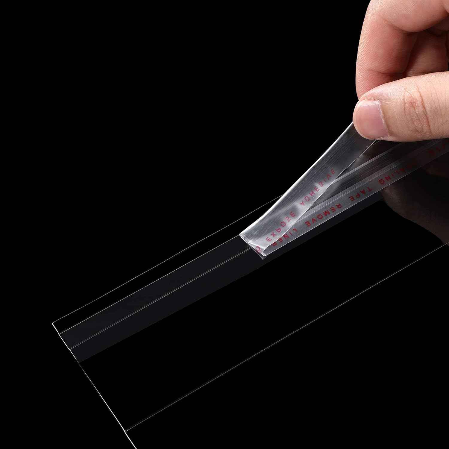 Clear Sleeves Storage Transparent Sealing Bags for Art Photo - TTpen