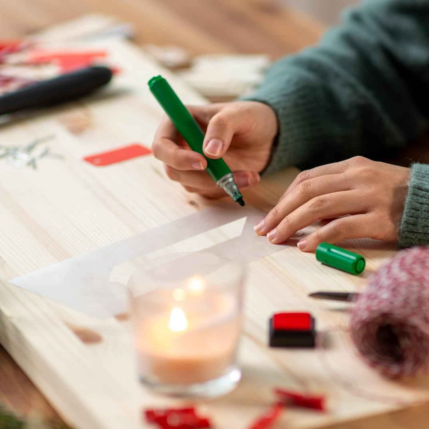 12 Inch Large Reusable Plastic Address Number Painting Stencils Templates - TTpen