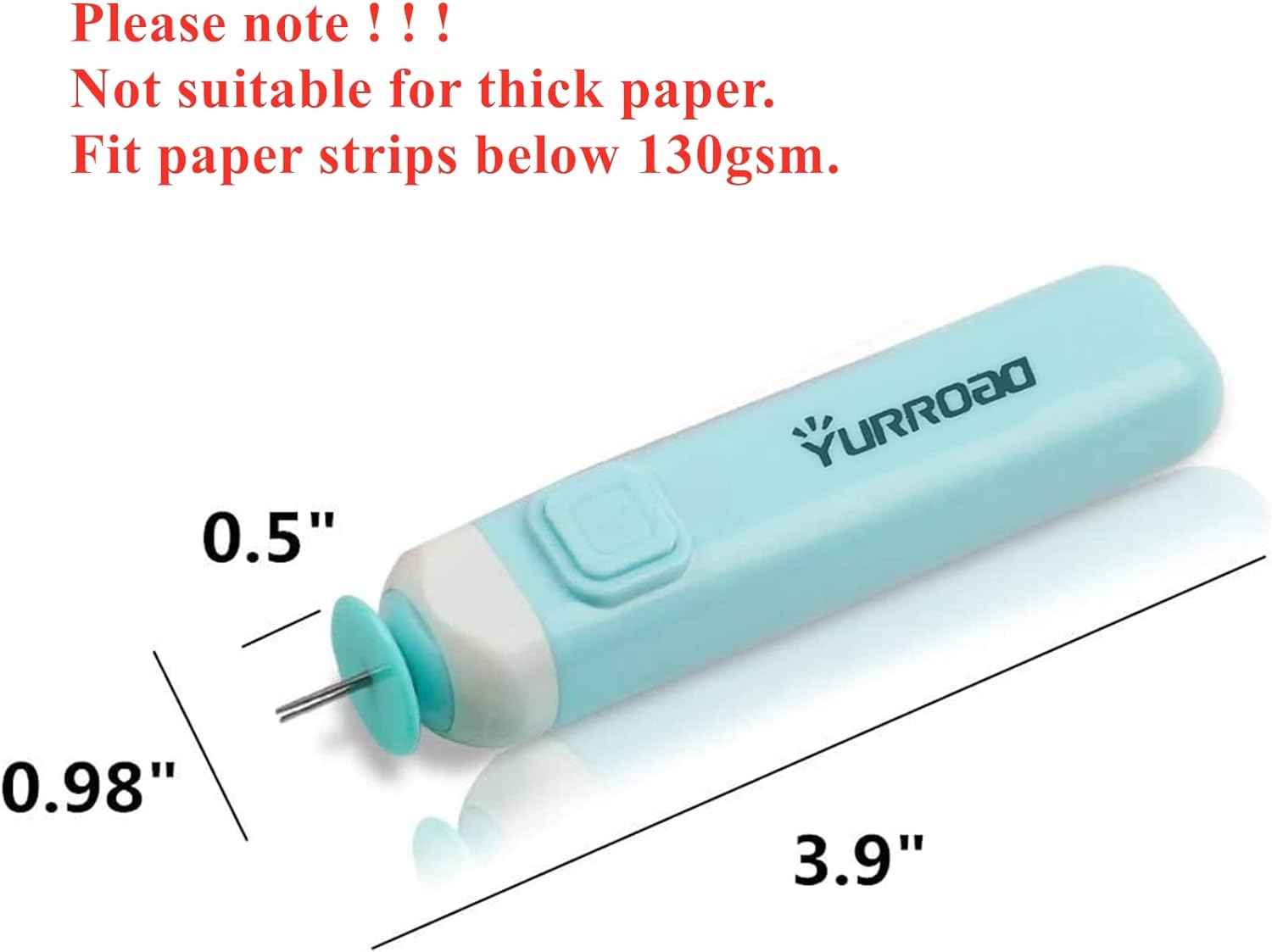 2in1 Quilling Slotted Tool Paper Rolling Electric Pen - TTpen