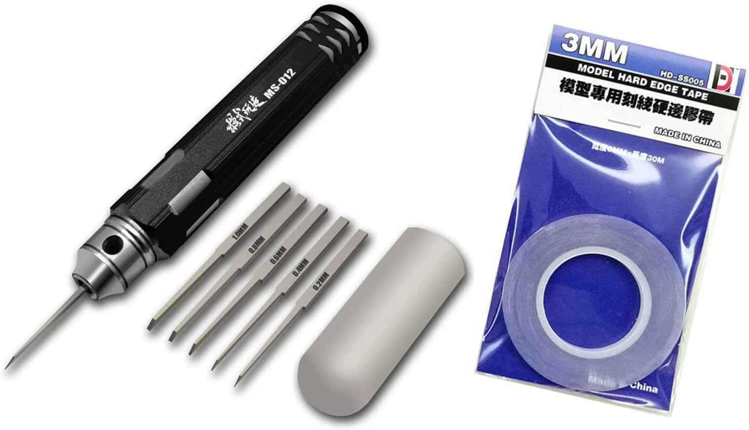 Model Scriber Laser Mark Blades Carving Masking Tape 3mmx30m - TTpen