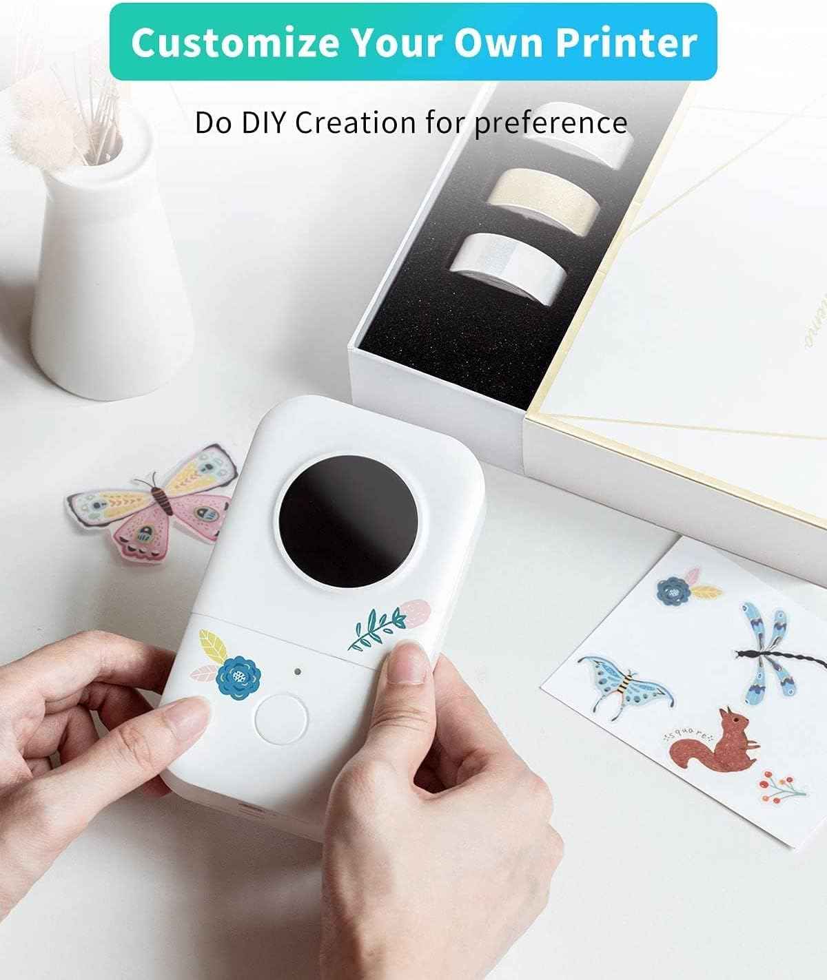 Phomemo D30 1/2 Inch Sticker Label Maker Machine Printer - TTpen