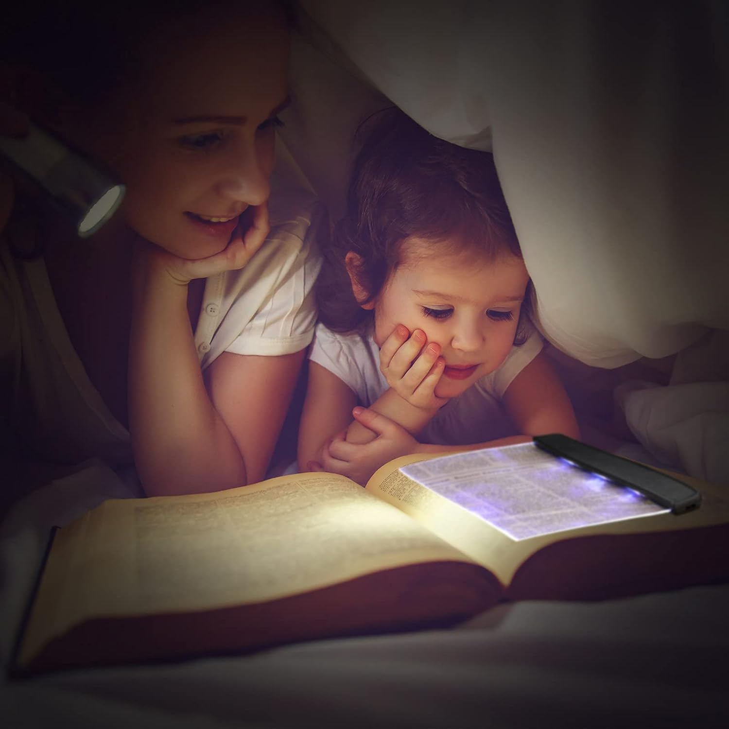 Portable Flat Bookmark LED Reading Light,Glass,Eye Care Reading Lamp