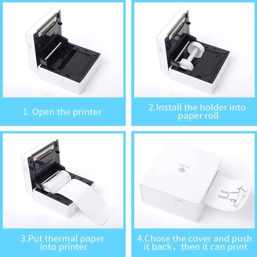 White Thermal Paper 53mm x 6.5m for Phomemo M02/M03 Mini Label Maker - TTpen