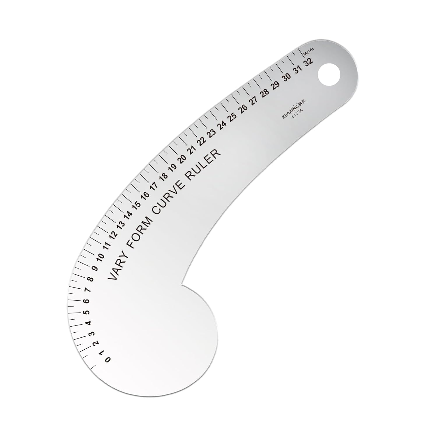 Vary Form Curve Ruler 12“ French Curve Ruler for Measuring Sewing 6132A(32CM)