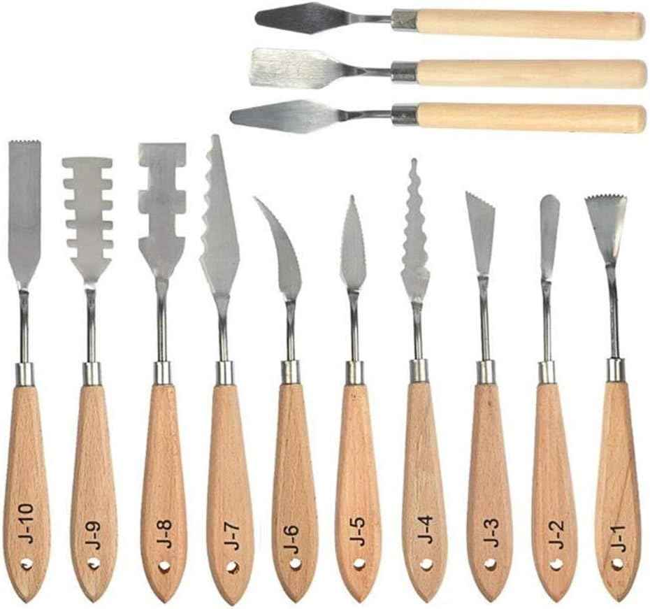 13Pcs Palette Knife Set - Stainless Steel for FX Special Effects - TTpen