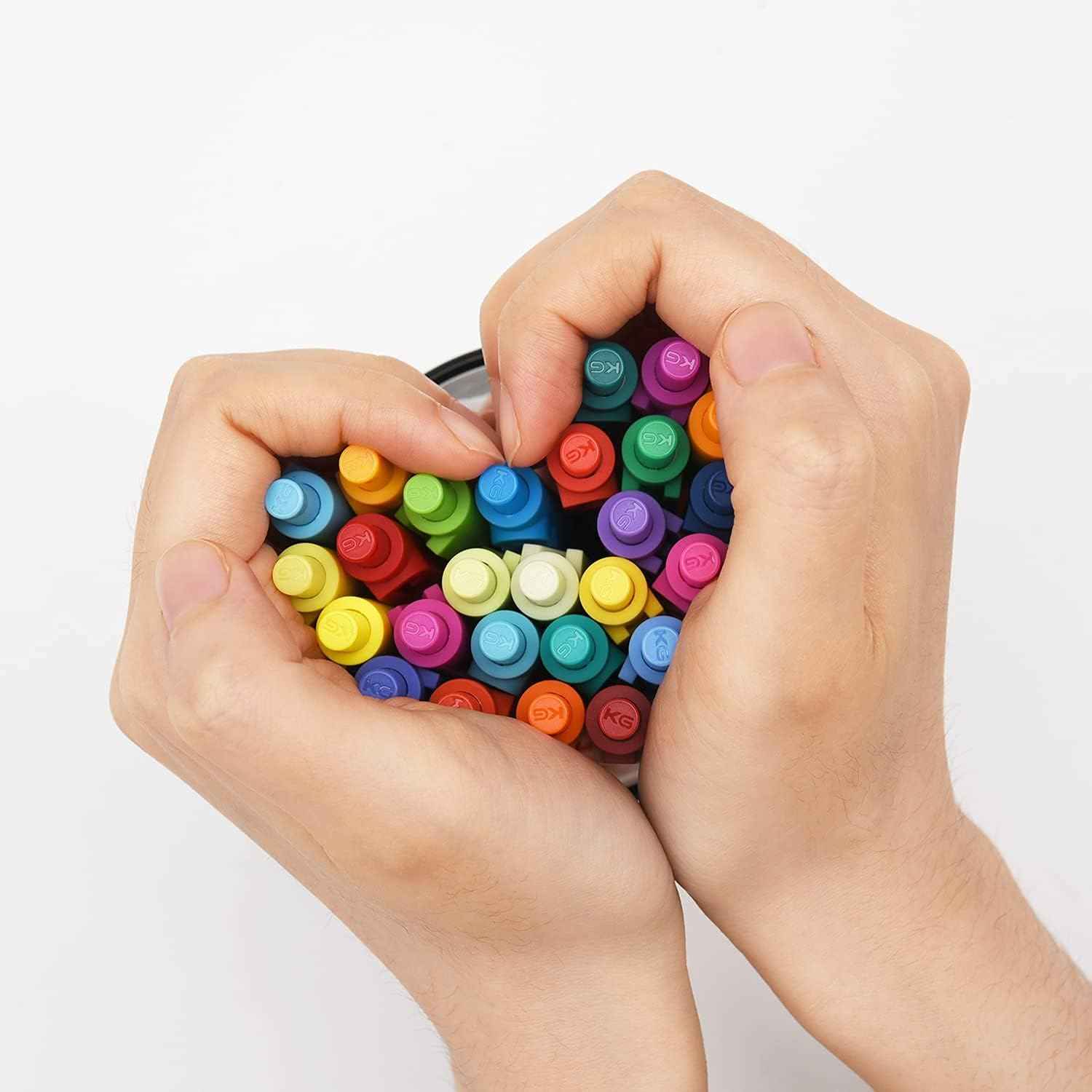 Kaco 36 Color Retractable Gel Ink Pens with Alphabet Number - TTpen