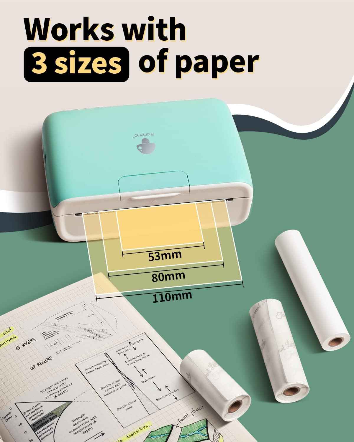 Phomemo M04S Portable Thermal Sticky Note Printer - TTpen