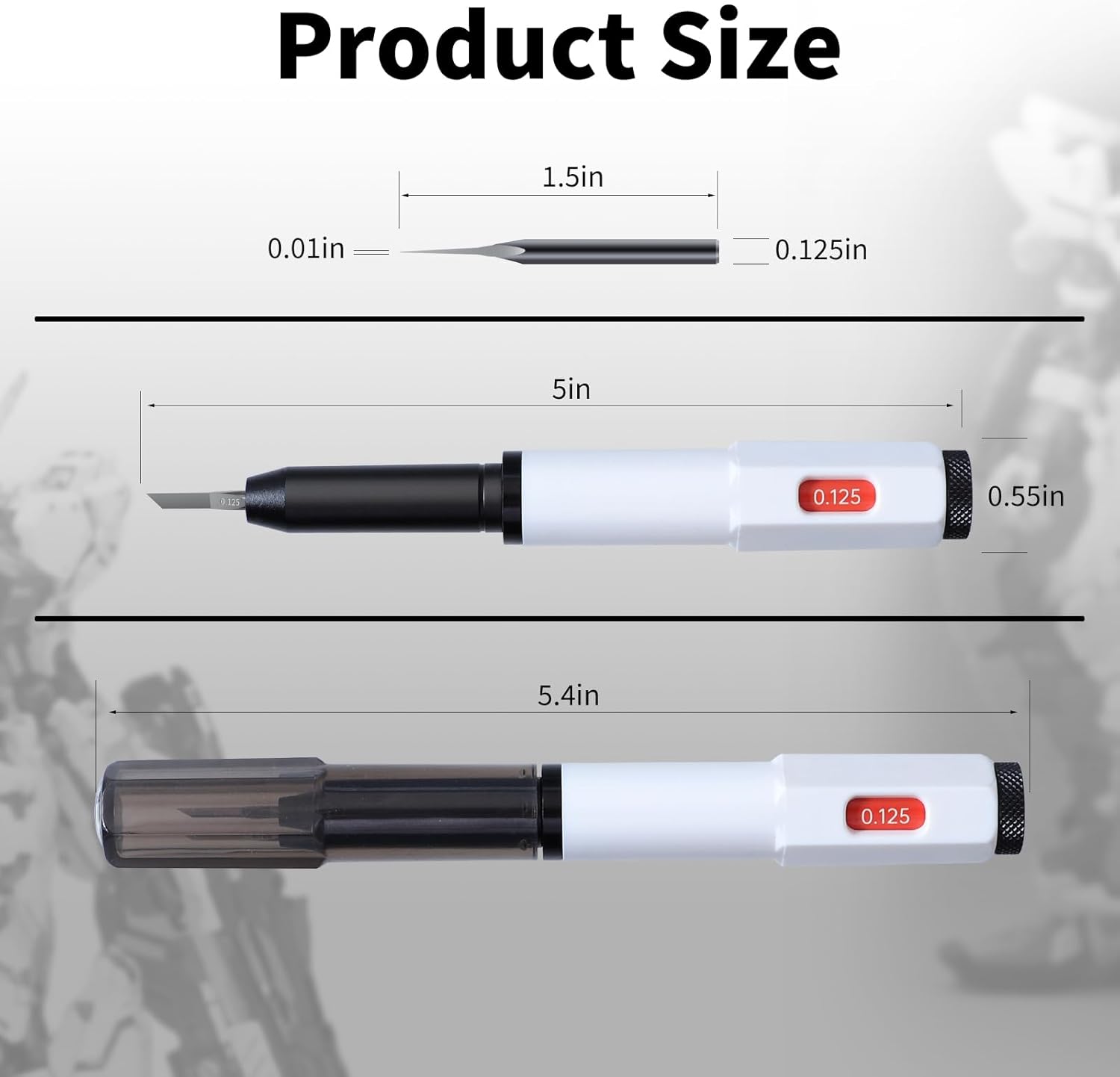 RUITOOL Model Scriber,Panel Line Scriber with 0.125mm Blade - TTpen