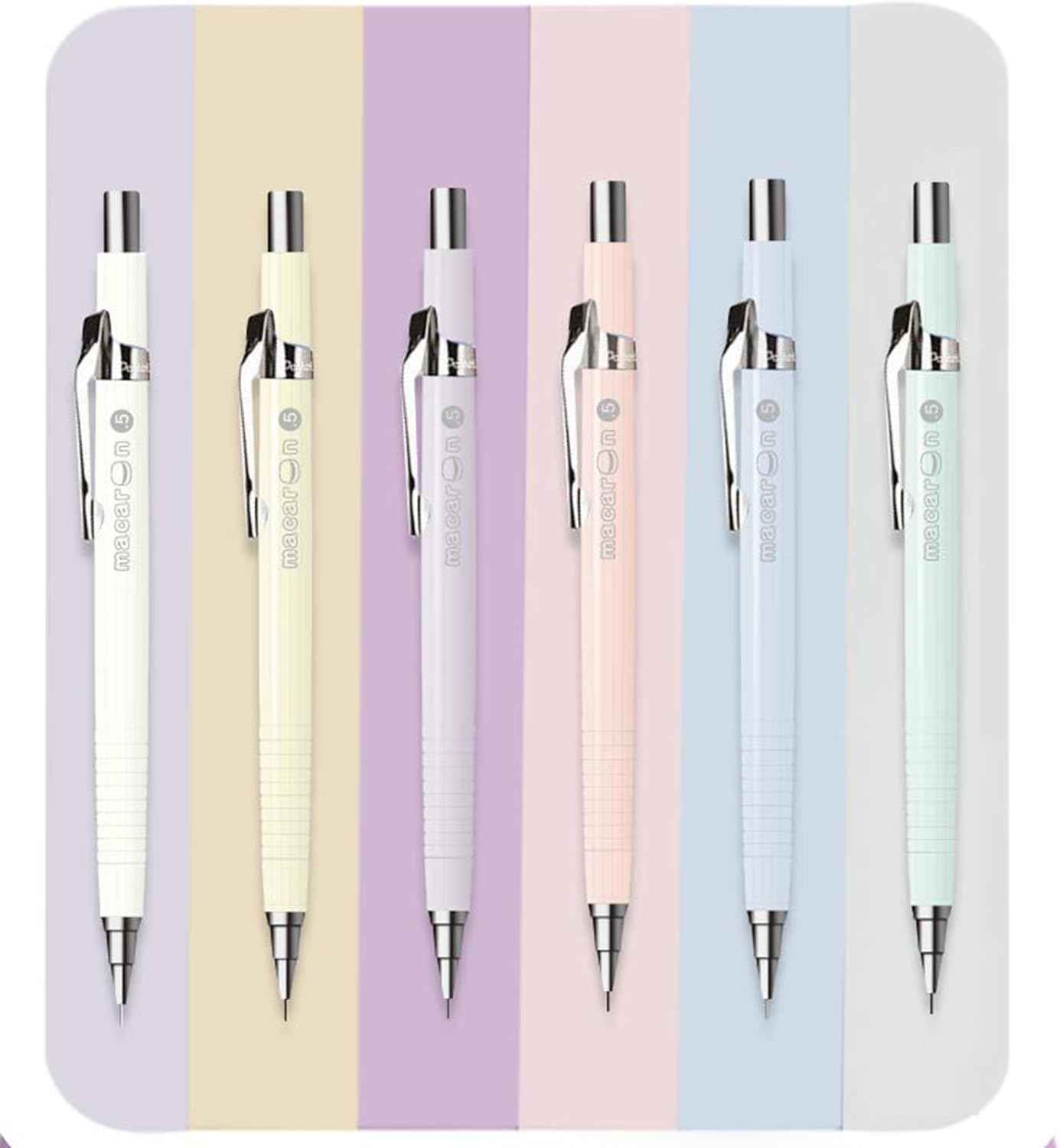 COLNK 6pcs Pastel Art Mechanical Pencil Set 0.5mm - TTpen