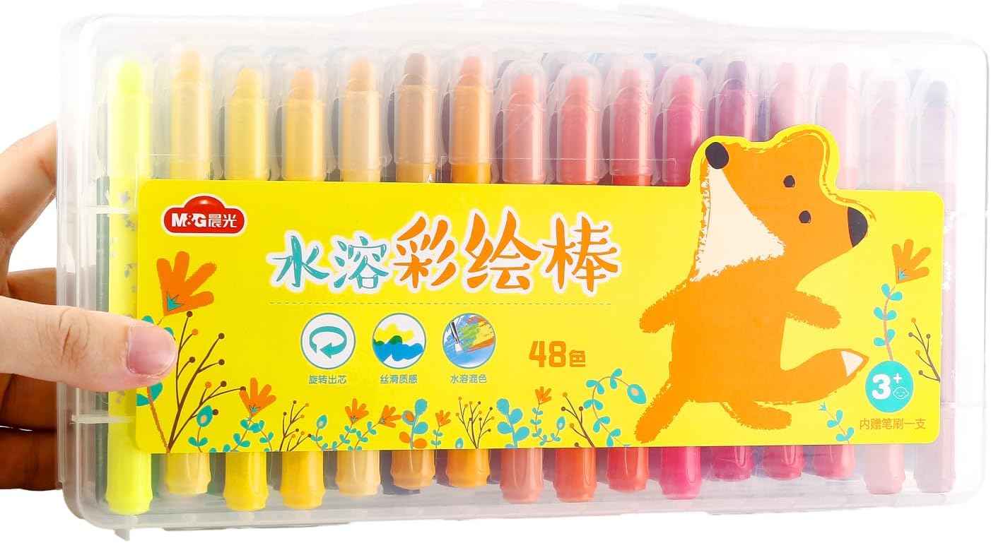 24/36/48 Pcs Paint Sticks Set for Kids Washable - TTpen