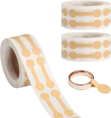 1500pcs Barbell Jewelry Price Tags Kraft Paper - TTpen