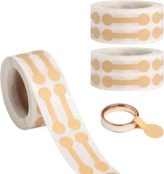 1500pcs Barbell Jewelry Price Tags Kraft Paper - TTpen