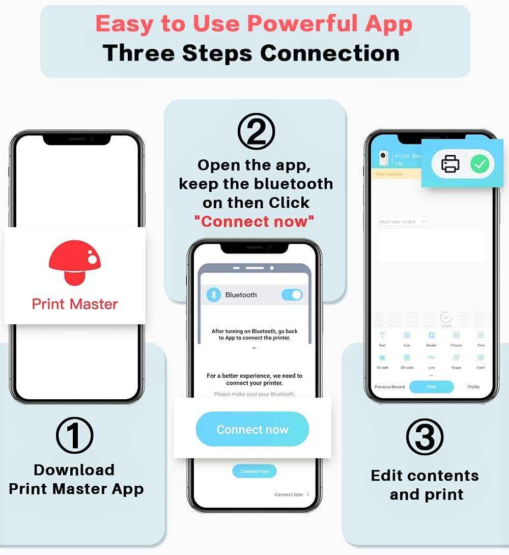 Phomemo D30 Adhesive White Label Paper (15mm X 50mm) - TTpen