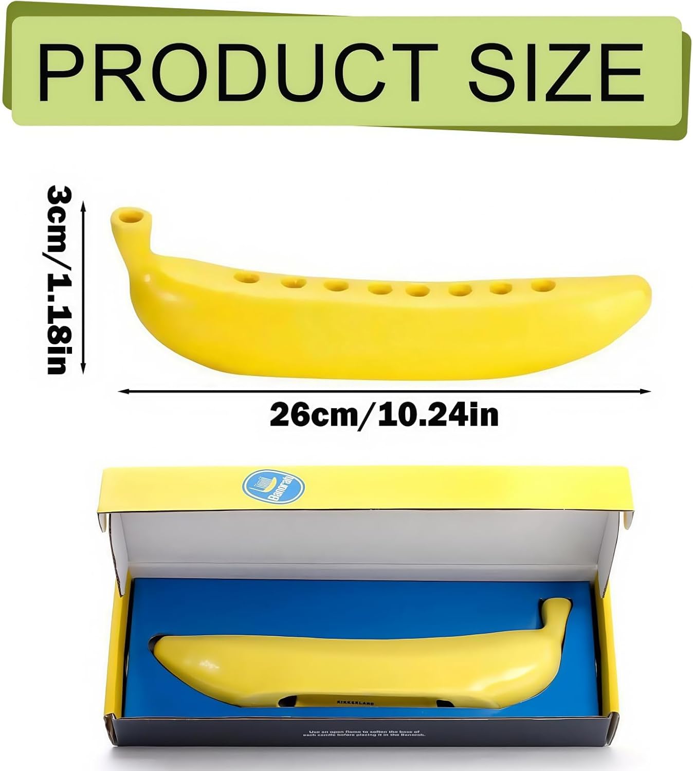 Banana Menorah for Hanukkah Chanukah Candle Holder
