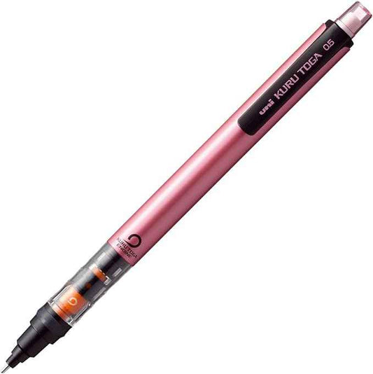 Uni M5-452 Kuru Toga Mechanical Pencil,Pipe Slide 0.5 mm Pink - TTpen