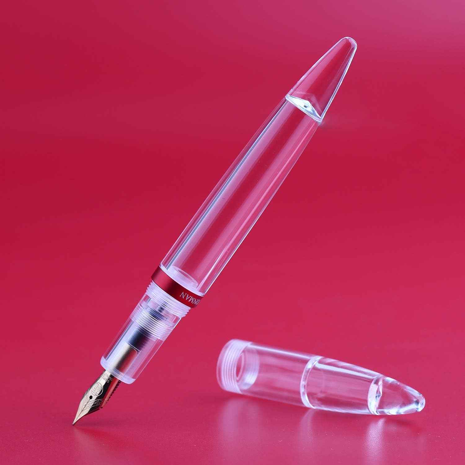 MAJOHN M2 Transparent Eye Dropper Filling Fountain Pen - TTpen