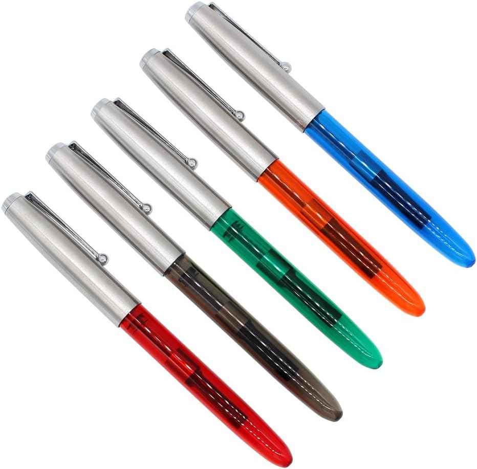 5PCS Jinhao 51A Plastic Fountain Pen Set - TTpen
