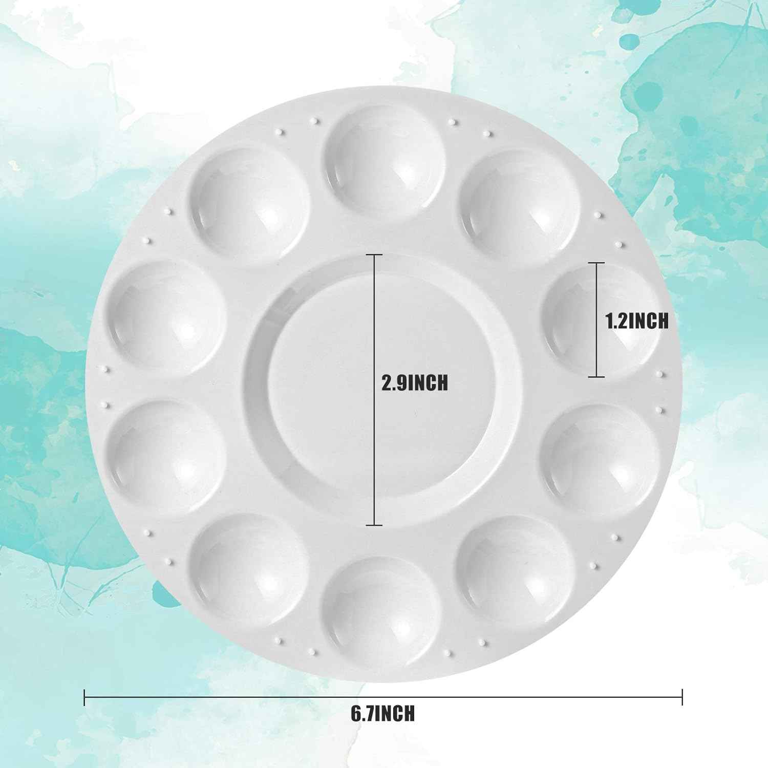 36PCS Round Palettes Watercolor Art Paint Tray - TTpen