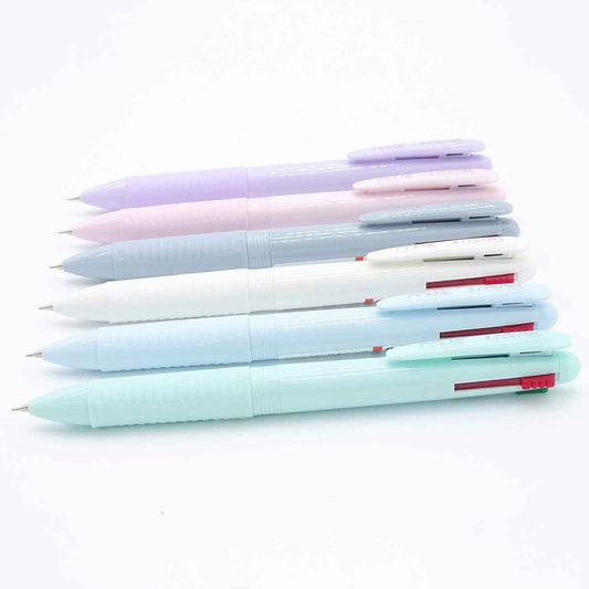 COLNK 4IN1 Multicolor Ballpoint Pen 0.5mm 6 Count - TTpen