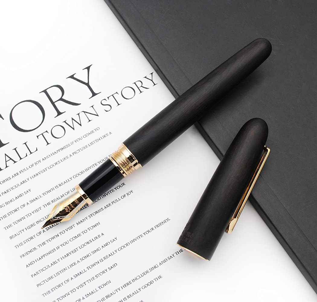 JINHAO 9036 Natural Wood Fountain Pen - TTpen