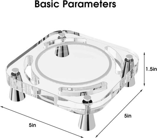 Acrylic Stand Base Holder for 2024 Apple Mac Mini M4 Pro