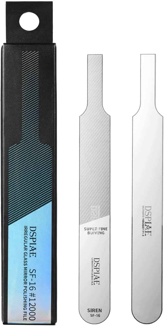 DSPIAE SF-16 #12000 Irregular Glass Mirror Polishing File - TTpen