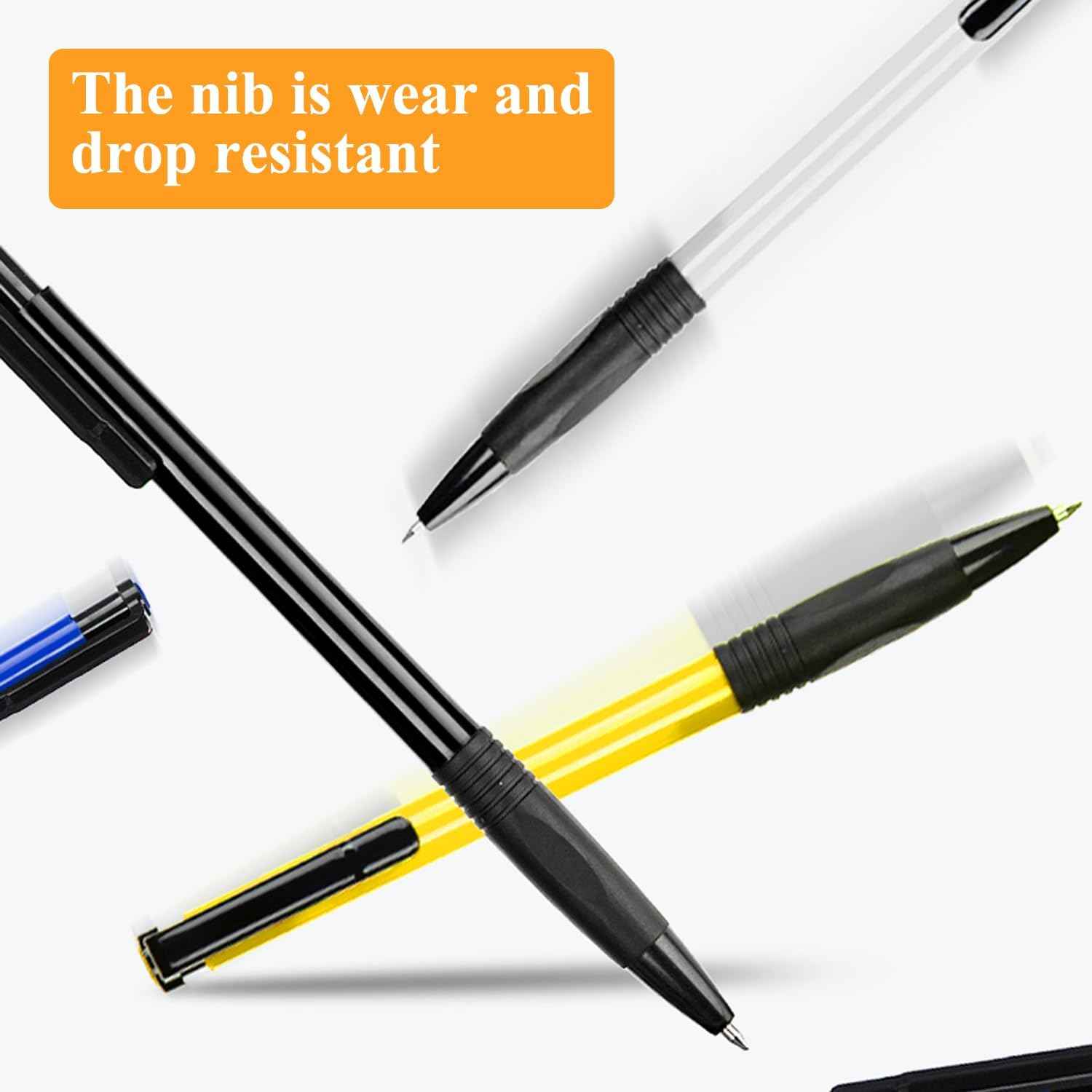 M&G 36Pcs Retractable Ballpoint Pens with Black ink 0.7mm - TTpen