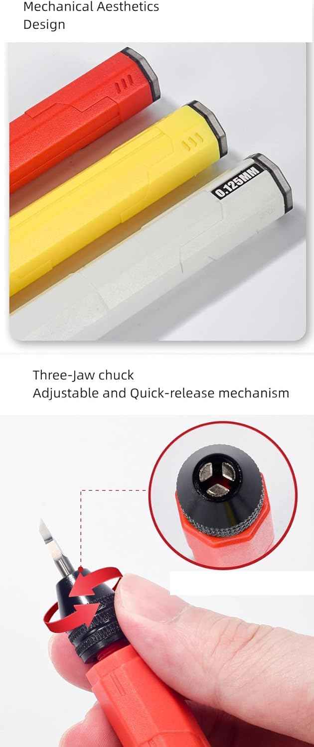 Tunstang Steel Blades Model Scriber Chisel For RG 1/144 MG 1/100 Scale Model - TTpen
