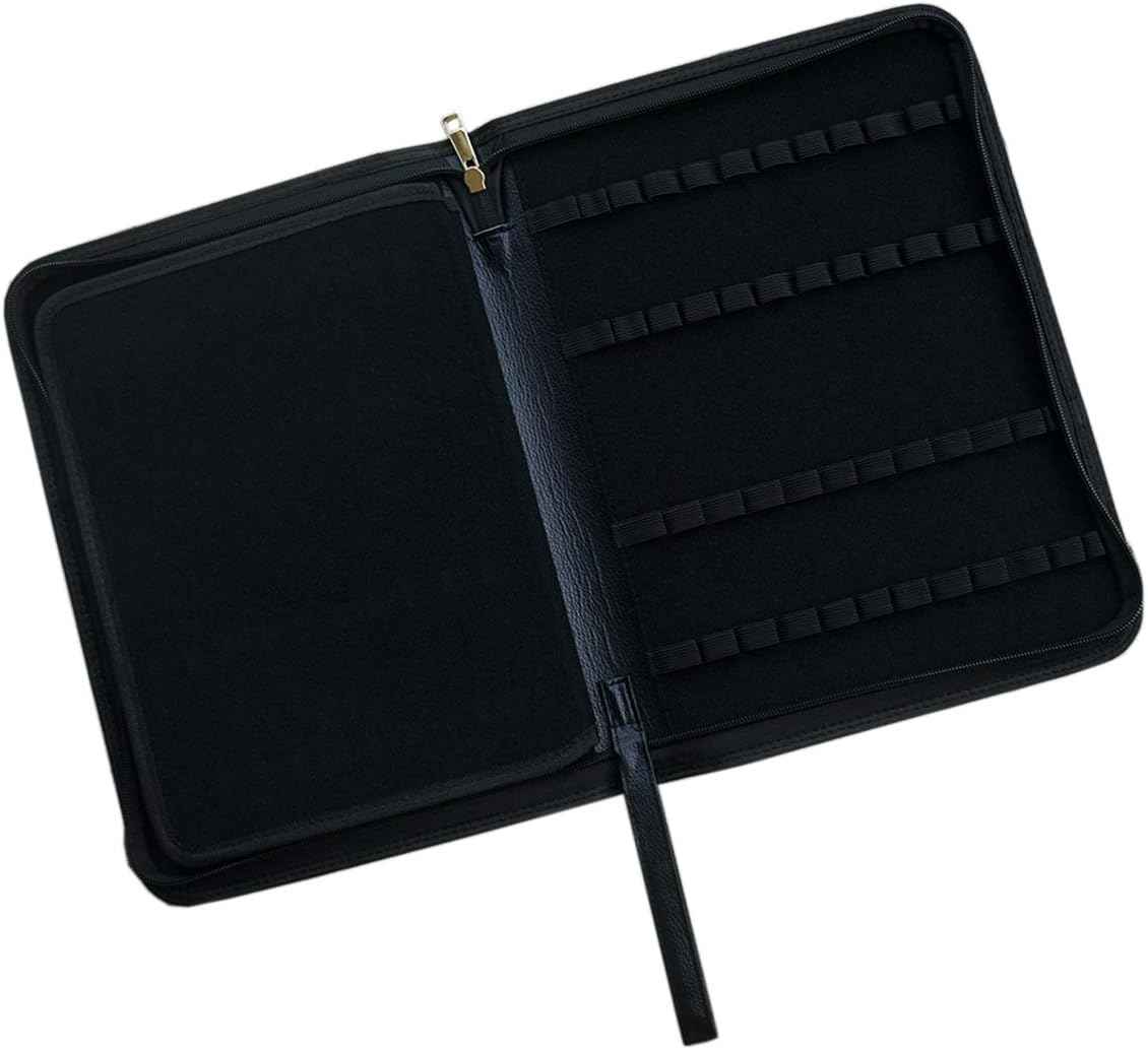 48 Slots Fountain Pen Holder PU Leather Case - TTpen