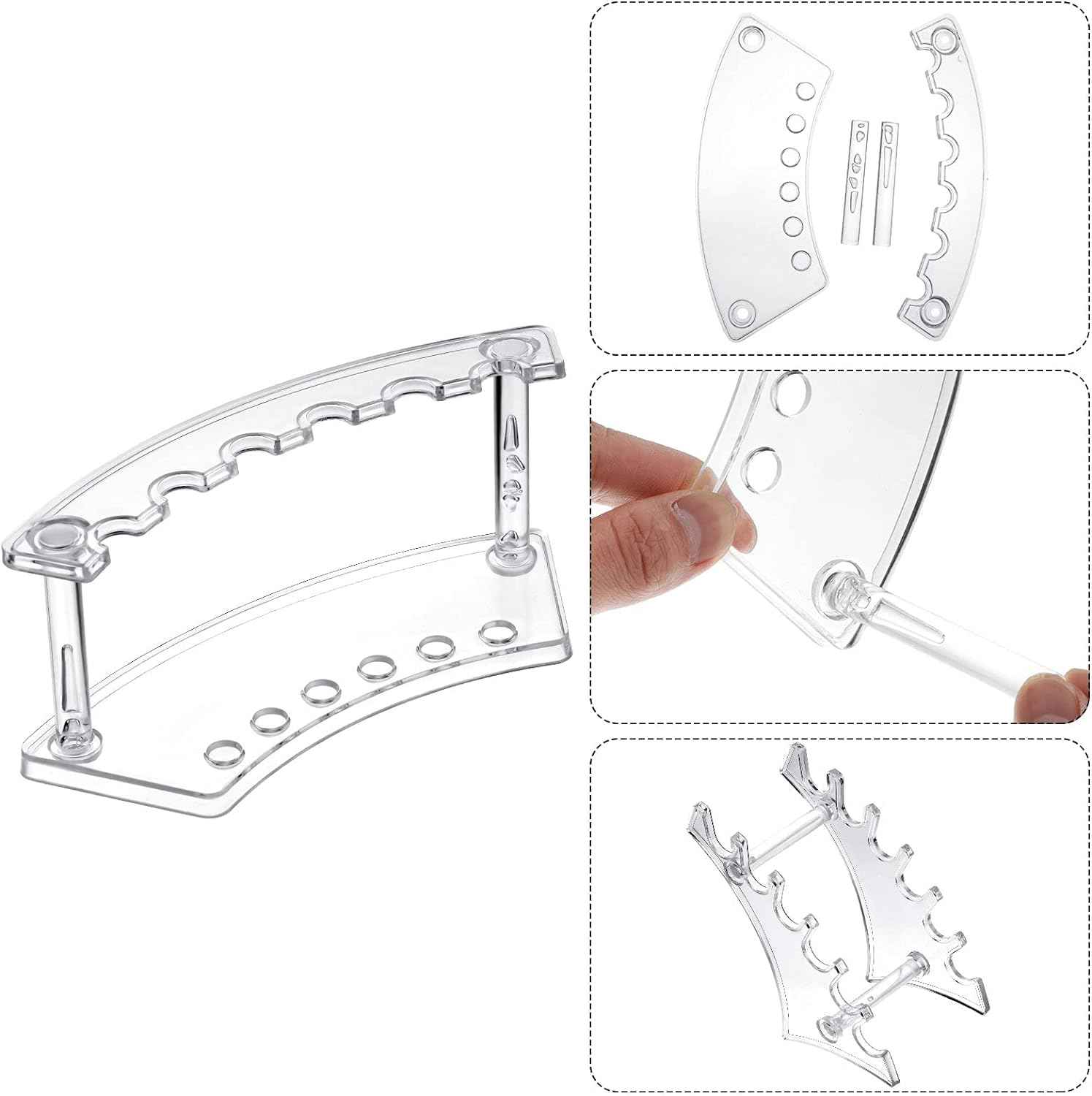 4PCS Acrylic Pen Holders Display Stand - TTpen