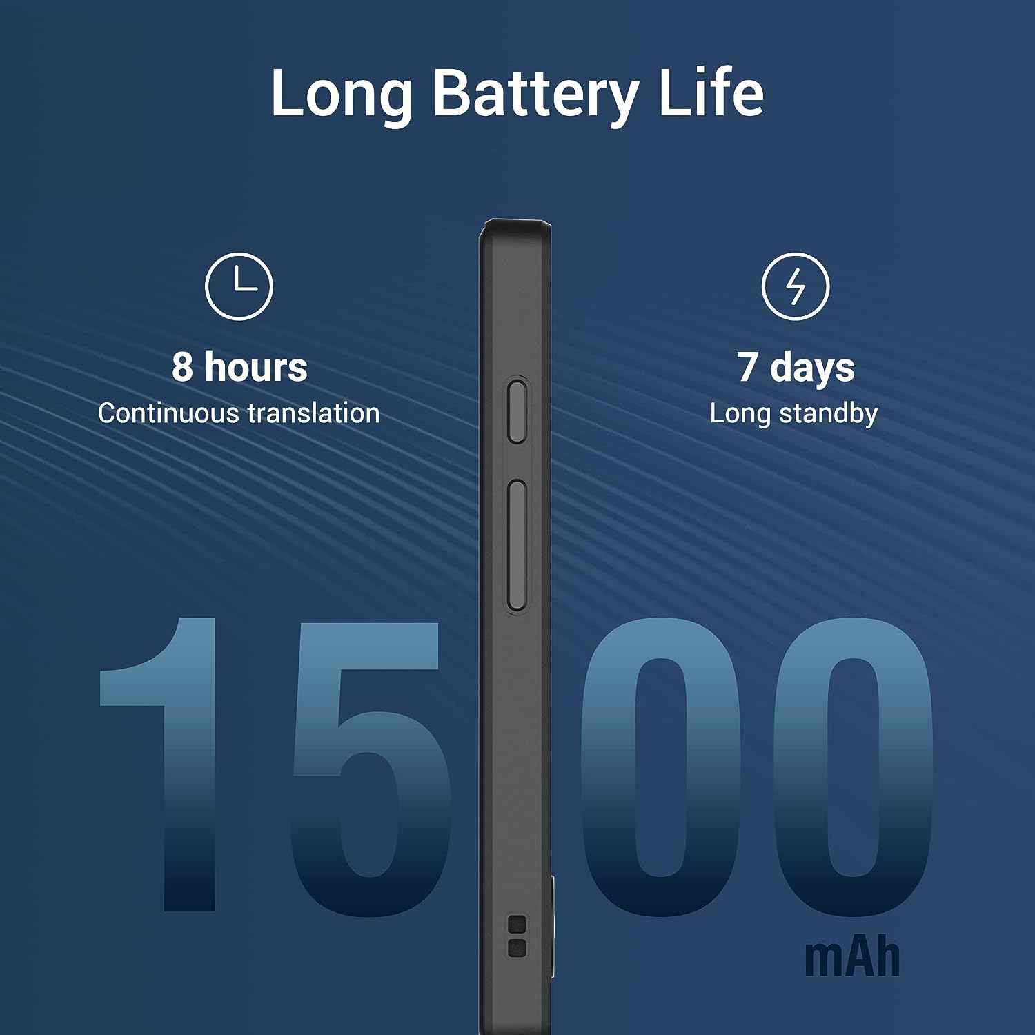 W12 AI Offline Voice Translator 144 Language Translator Device - TTpen
