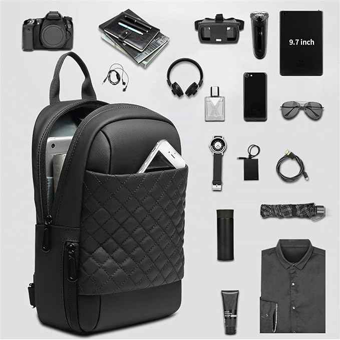 Eurcool Mens Shoulder Bag,Small Sling Messenger Bag - TTpen