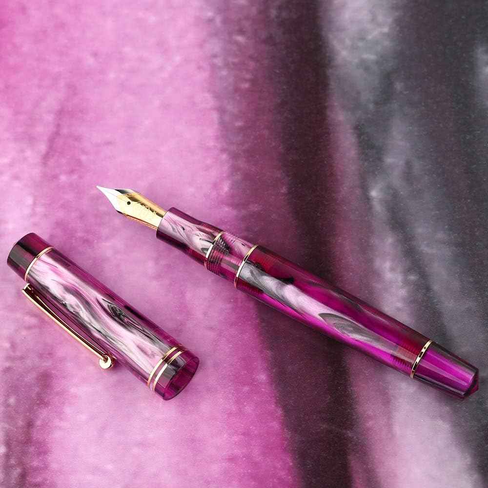 Majohn M800 Acrylic Fountain Pen,Germany Bock Fine Nib - TTpen