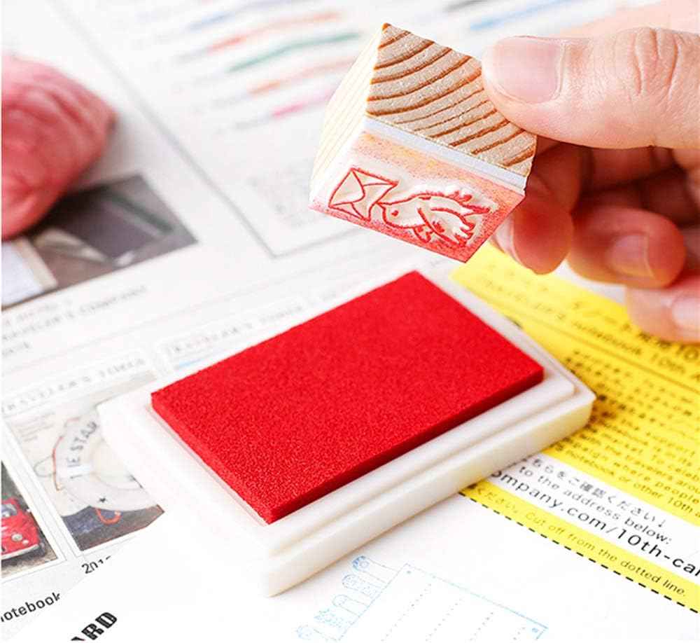 15 Colors Craft Ink Pad for Stamps Paper Wood Fabric - TTpen