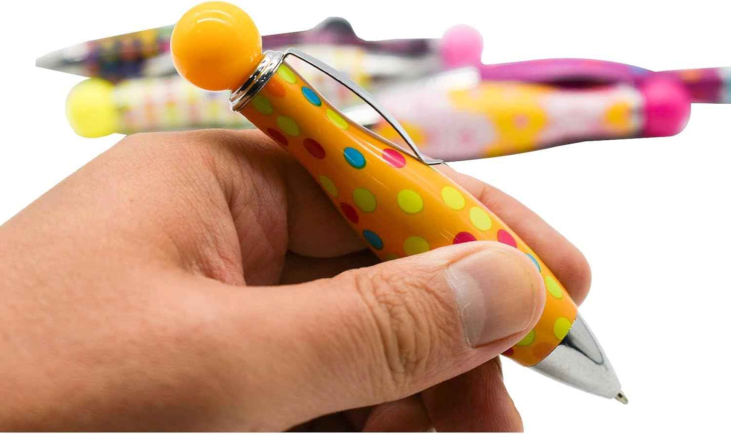 12PCS Short Mini Bowling Shape Big Fat Parkinson Ballpoint Pens - TTpen