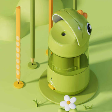 M&G Electric Pencil Sharpeners for Kids Green Dinosaur - TTpen