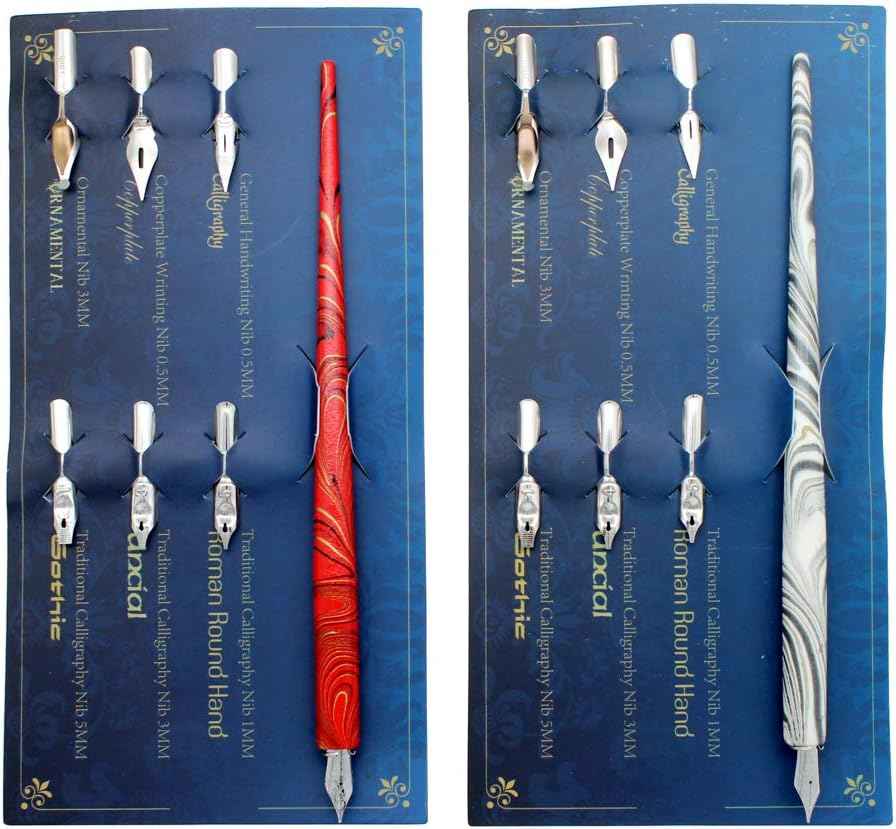 Manga Calligraphy Drawing Pen Dip Pen with 12 Nibs - TTpen