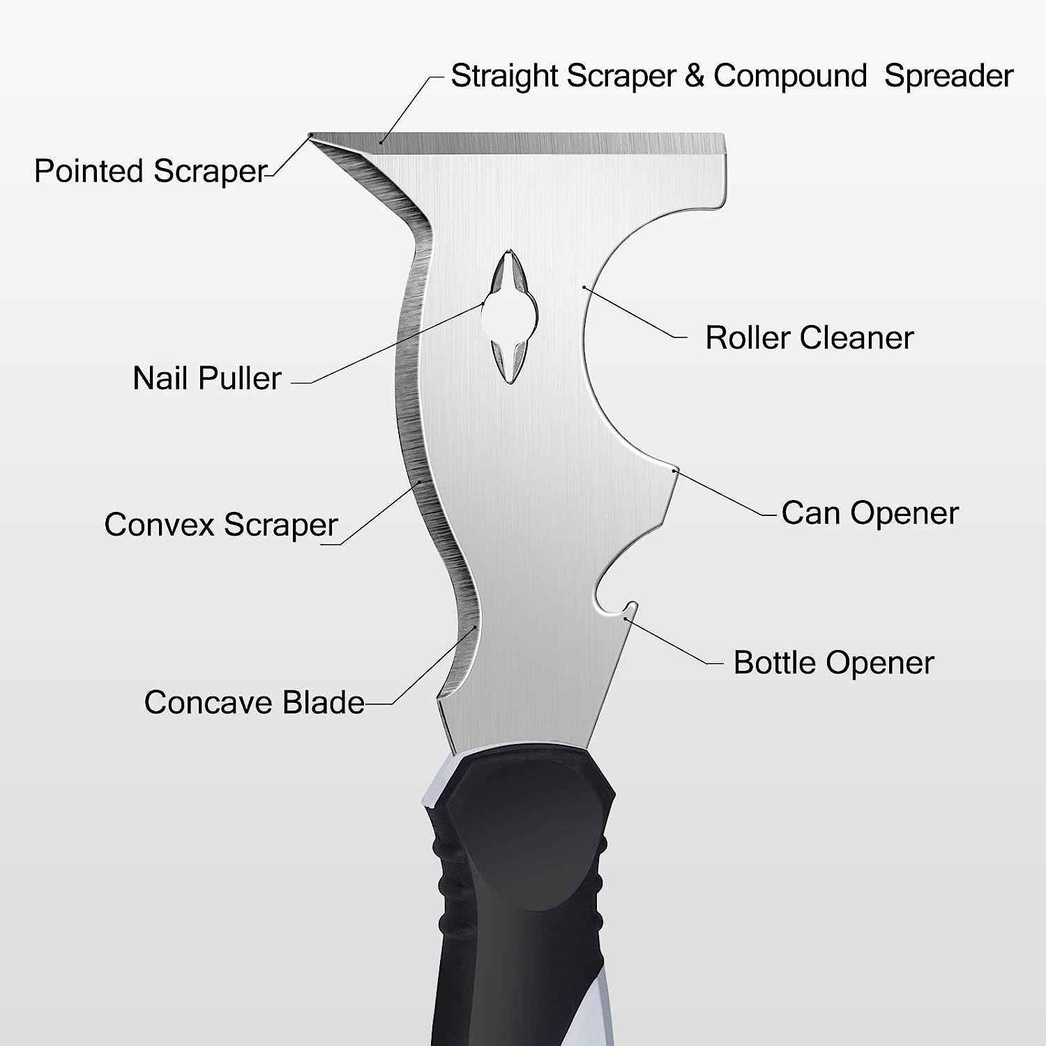 10in1 Putty Taping Knife Multi-Use Painters Scraper Tool - TTpen