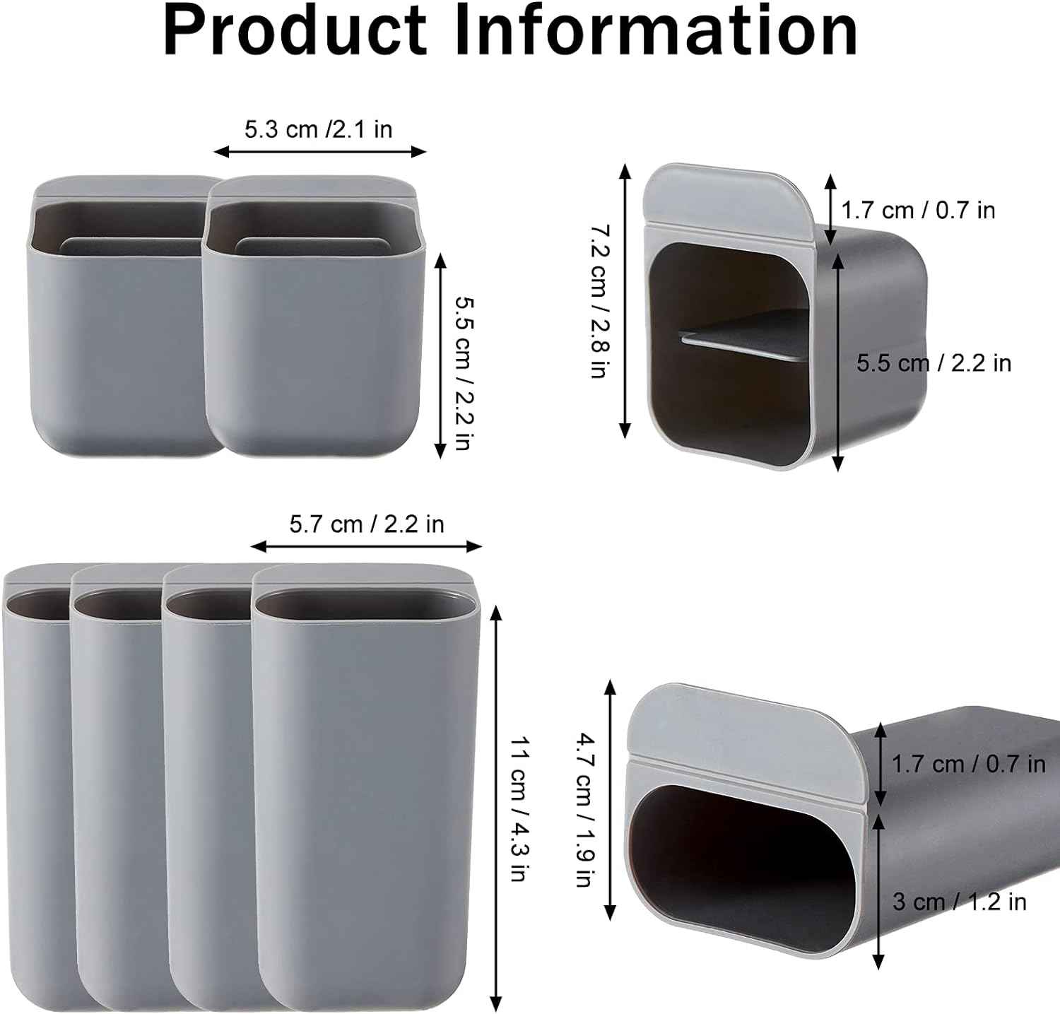 6Pcs Desktop Pen Pencil Holder Storage Organizers - TTpen