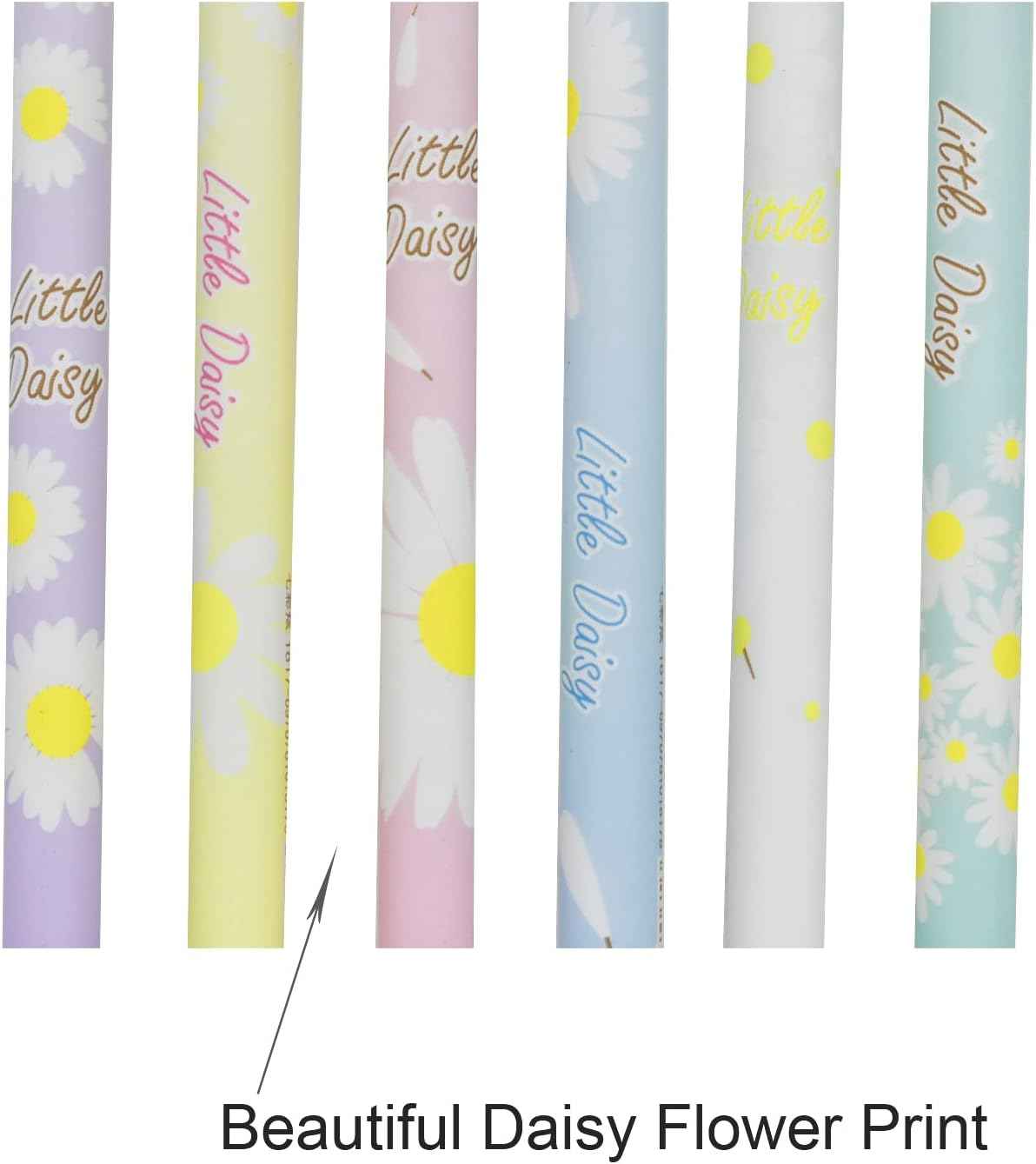 12PCS Fancy Floral Crown Gel Pens 0.5mm Black Ink - TTpen