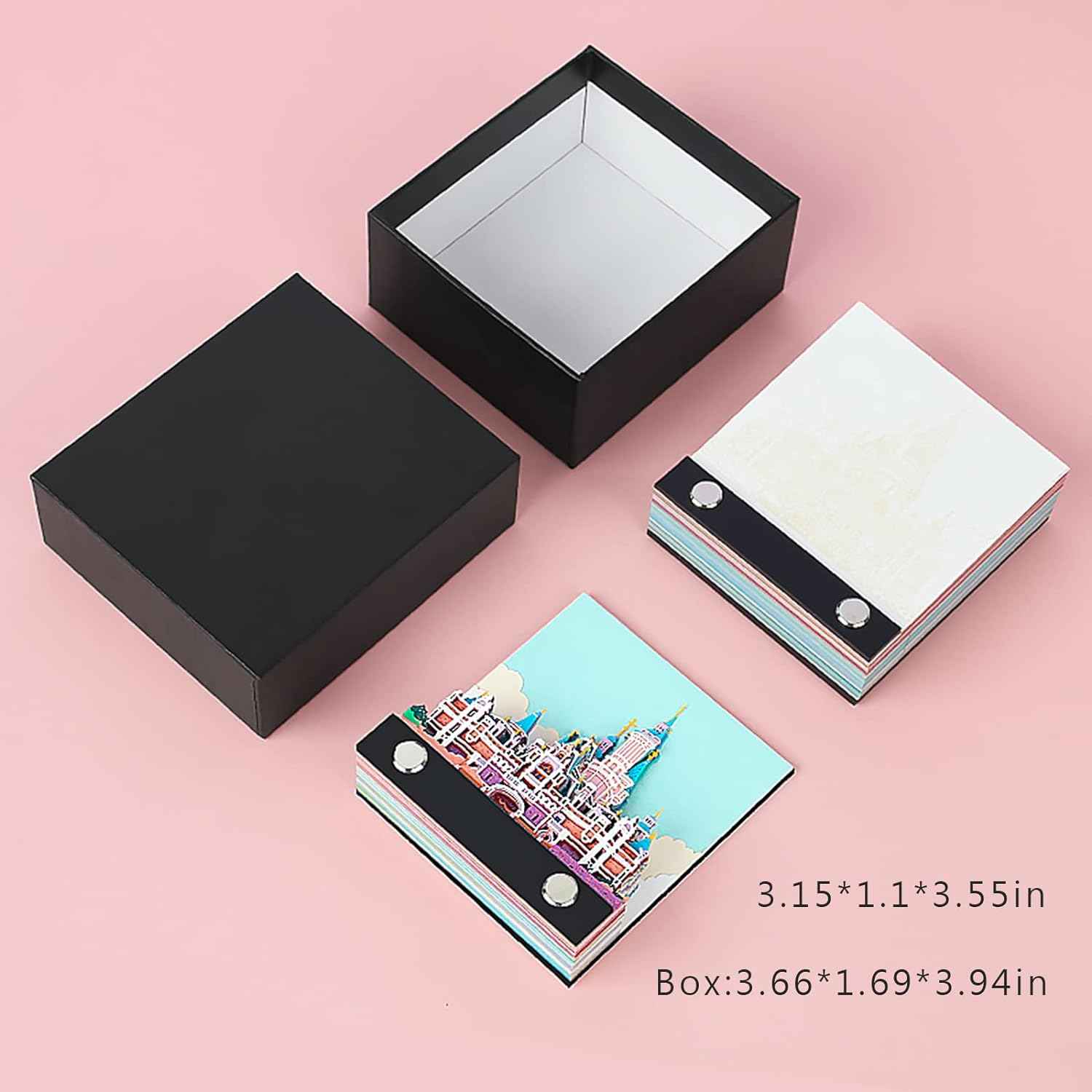 Fairy Tale Castle 3D Sticky Note Paper Memo Pad - TTpen