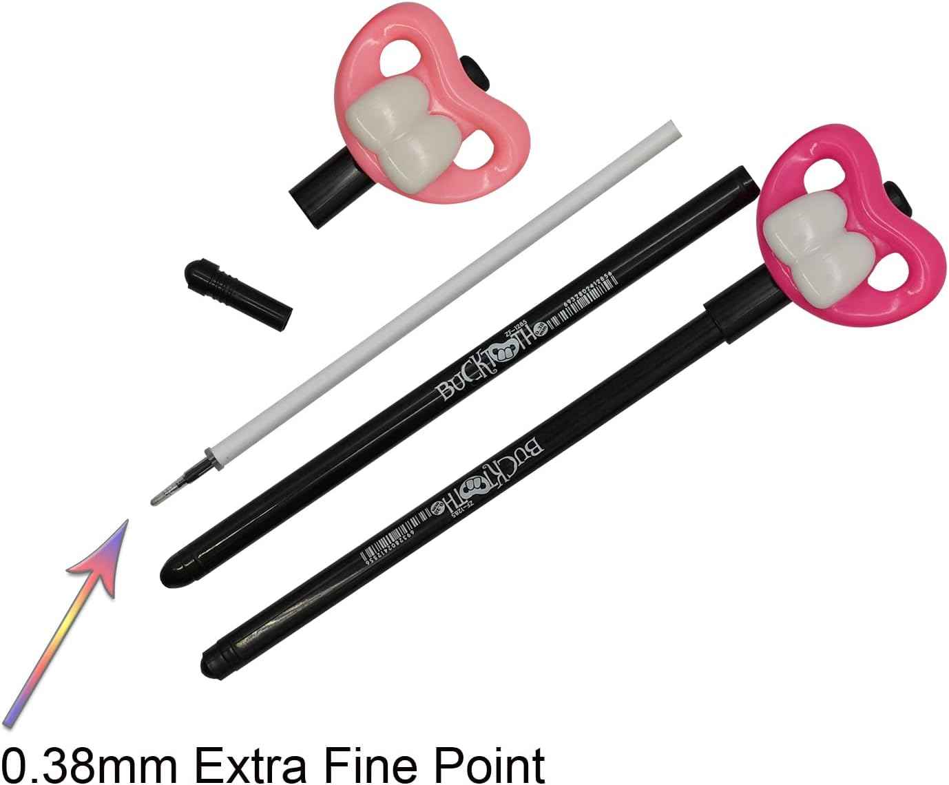 12PCS Funny Dental Tooth Gel Pens Black Ink - TTpen