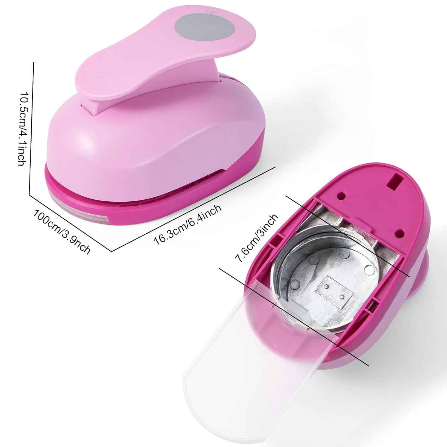 2 Inch Craft Hole Paper Punch Shape Circle for Cardstock,Scrapbooks - TTpen