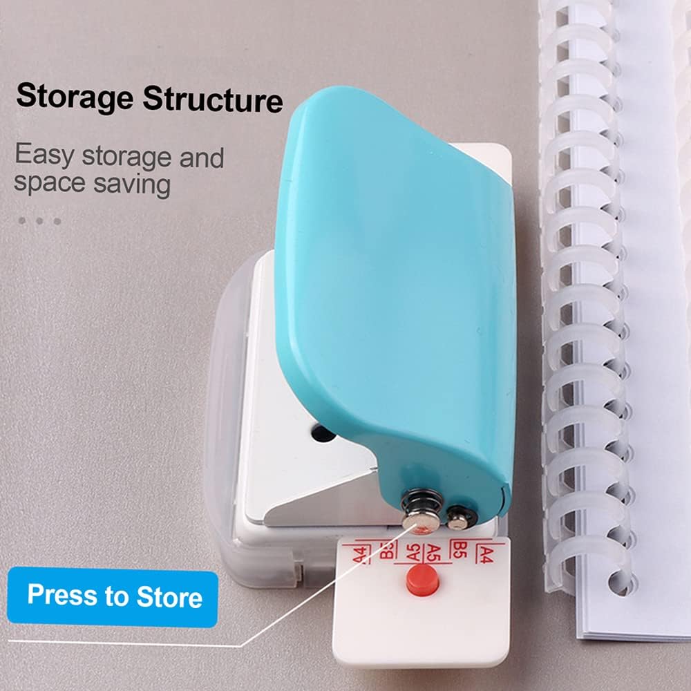 KW-trio 6-Hole Paper Punch Handheld for A4 A5 B5