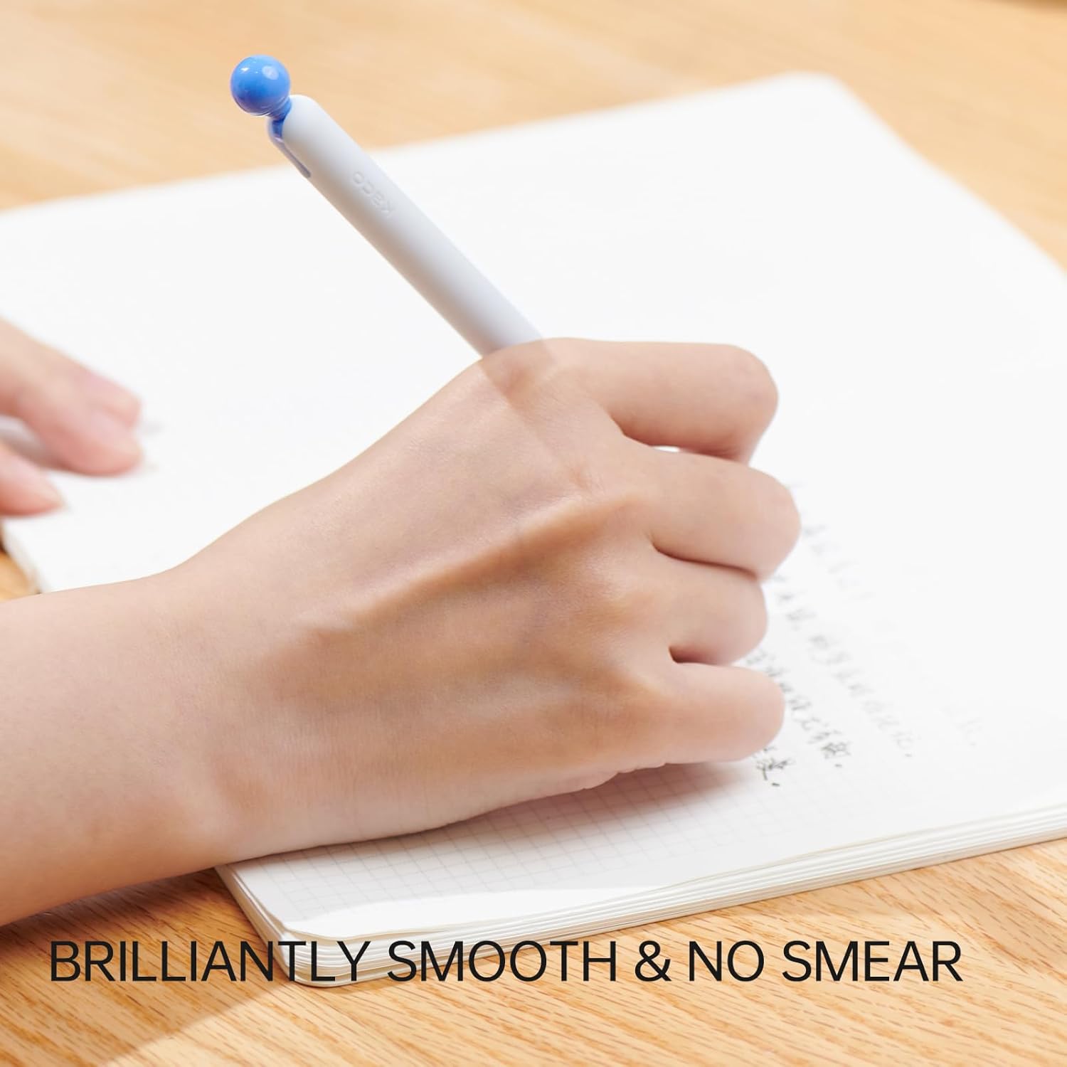 Kaco POPUP Gel Pens 5 Pieces 0.5mm Black Ink